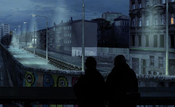 Obra de Asisi leva espectador de volta ao passado do Muro de Berlim (Fonte: The Epoch Times)