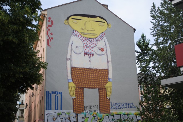 Os Gêmeos também embelezam as ruas de Berlim com seu "Yellow Man" próximo ao metrô Schlesisches Tor. (Fonte: Oh Berlin)