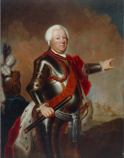 Retrato de Frederico Guilherme I, de Pesne Antoine (Fonte: Wikipedia)