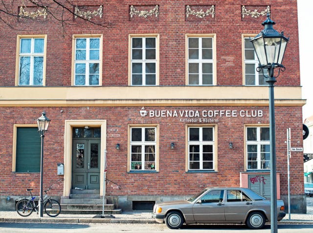 O Buena Vida Coffee Club fica em uma das casas construídas pelos holandeses no século XVIII em Potsdam (Fonte: Leni Moretti)
