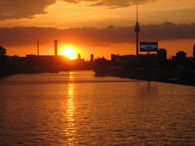 Pôr-do-Sol em Berlim